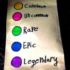 Homemade mystery package